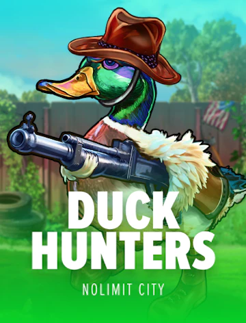 Juego de acción con cazadores de patos y tono arcade