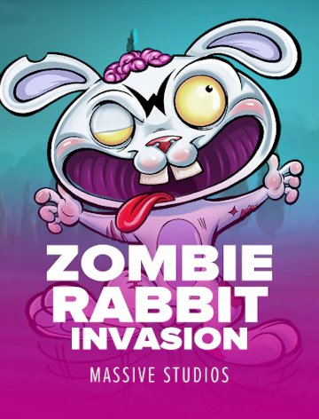 Slot de invasión zombi con conejos y humor oscuro
